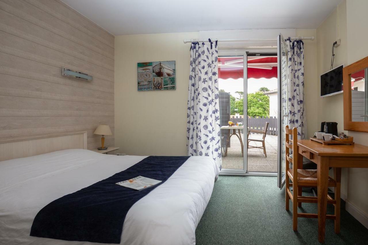Logis Hotel Le Rond Point Soorts-Hossegor ภายนอก รูปภาพ