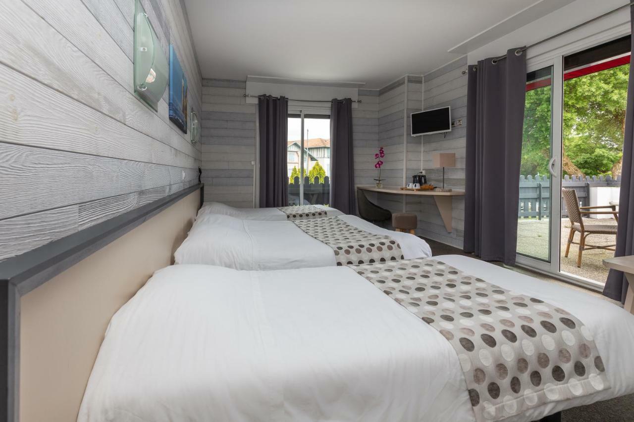Logis Hotel Le Rond Point Soorts-Hossegor ภายนอก รูปภาพ